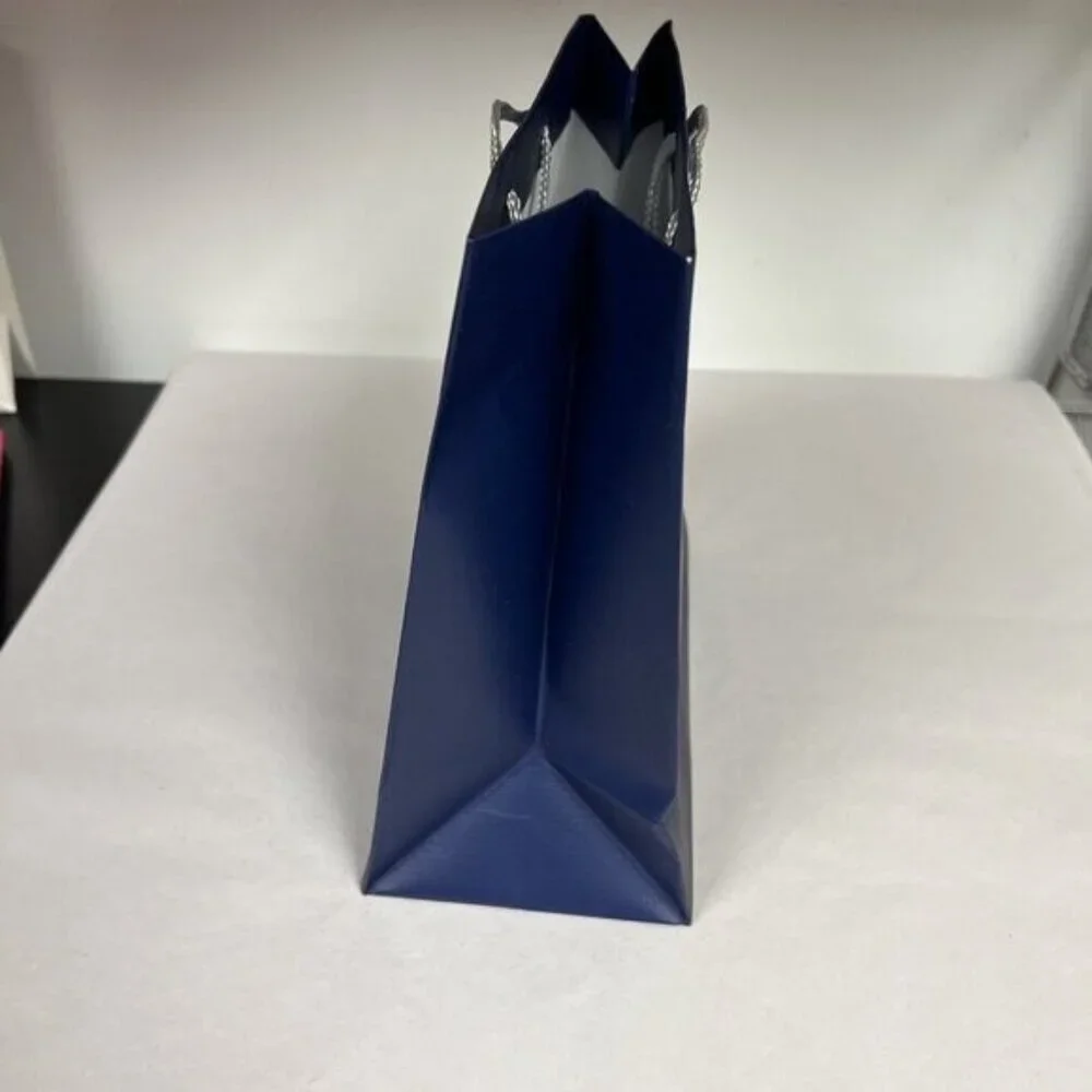 Authentic Swarovski Empty Shopping Paper Gift Bags 9.5 X 9 X 4.5” Set Of 2